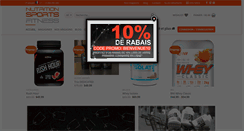 Desktop Screenshot of nutritionsport.com