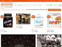 Tablet Screenshot of nutritionsport.com